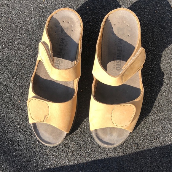 Mephisto Leather Sandal size UK 36 US 5.5 - Picture 2 of 4
